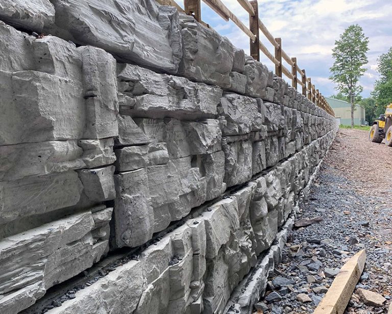 MagnumStone Retaining Walls for Farm Applications