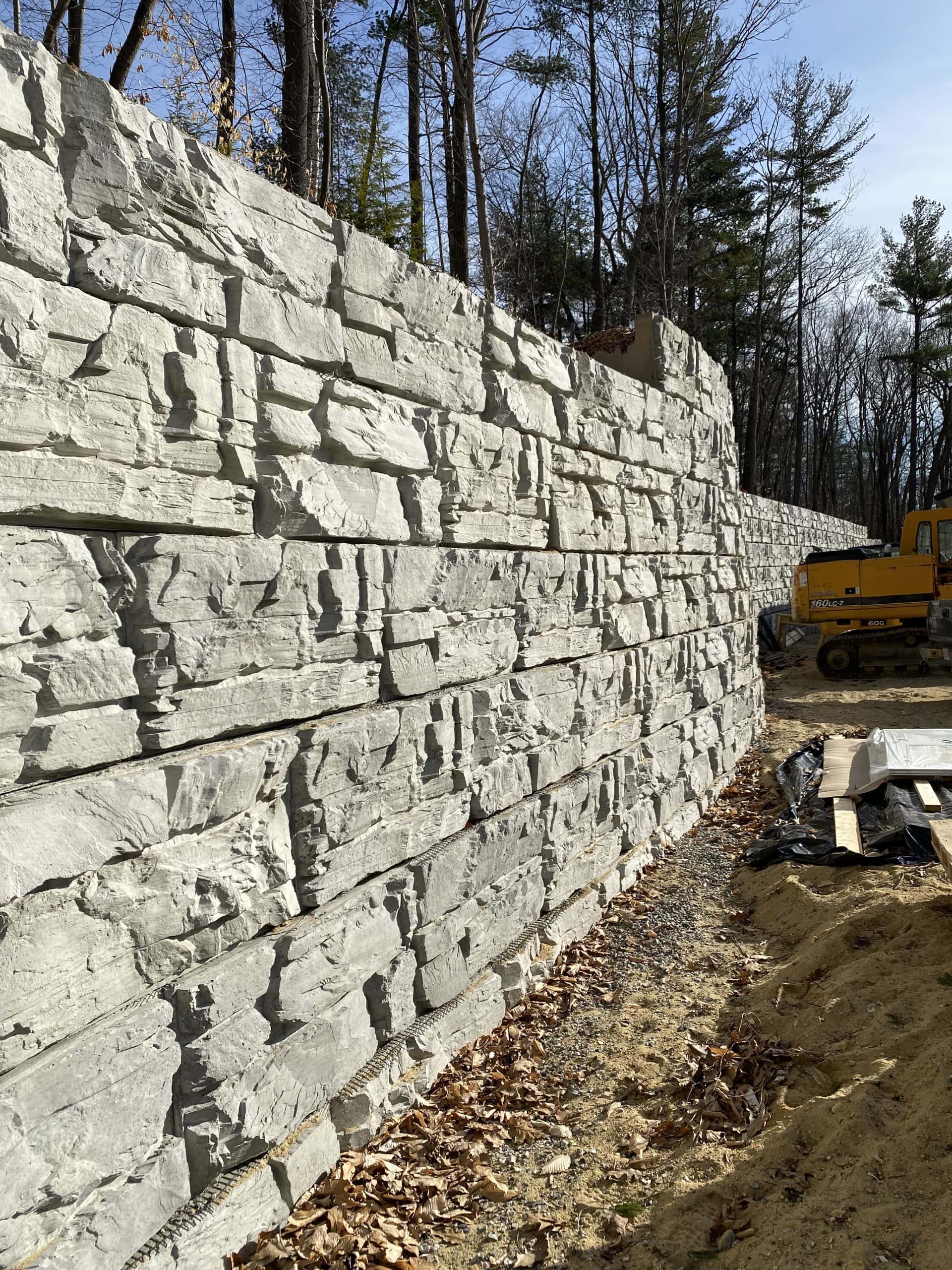 Curved MagnumStone Retaining Wall Blocks