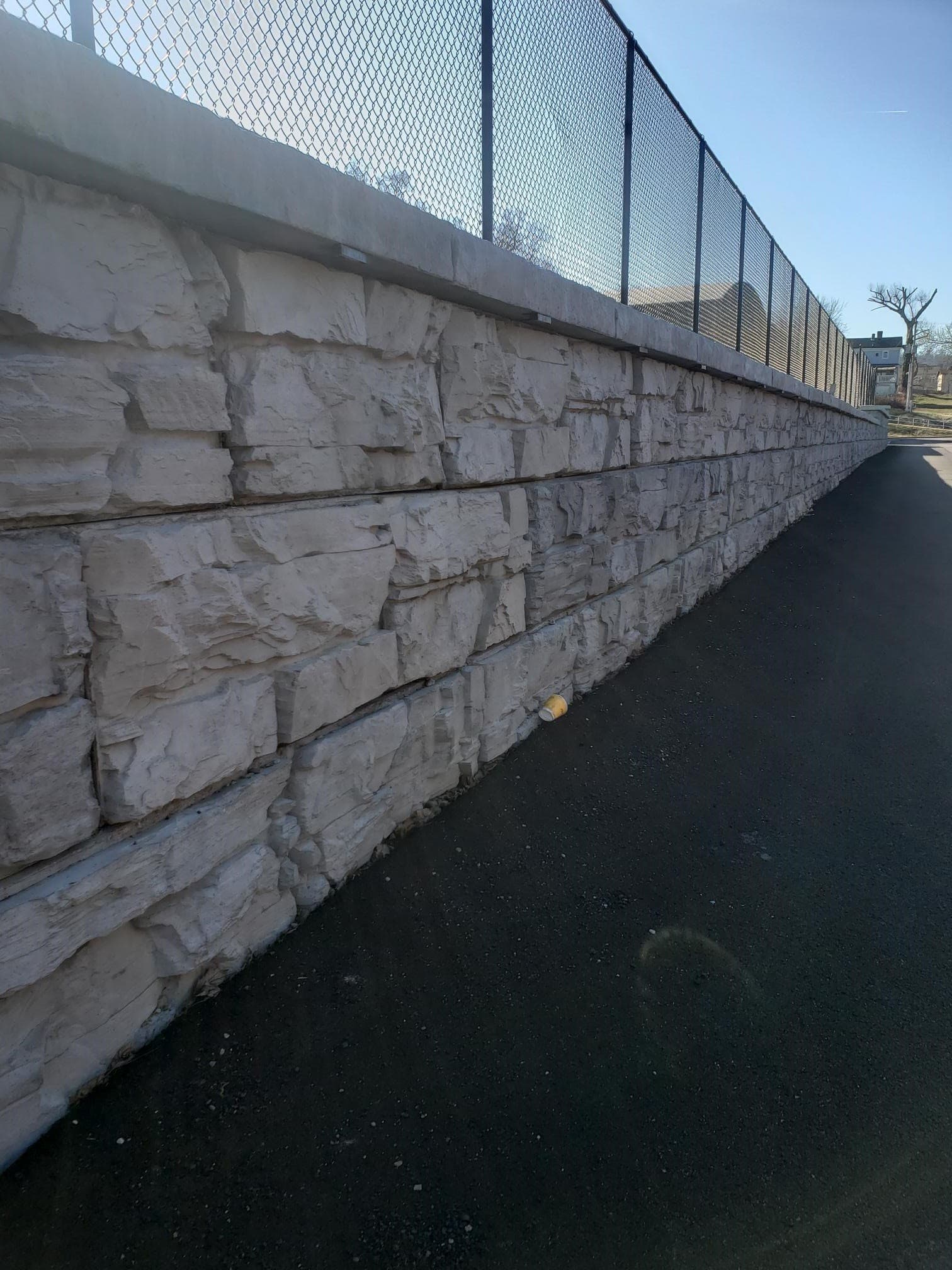 MagnumStone Retaining Wall Natural Facing