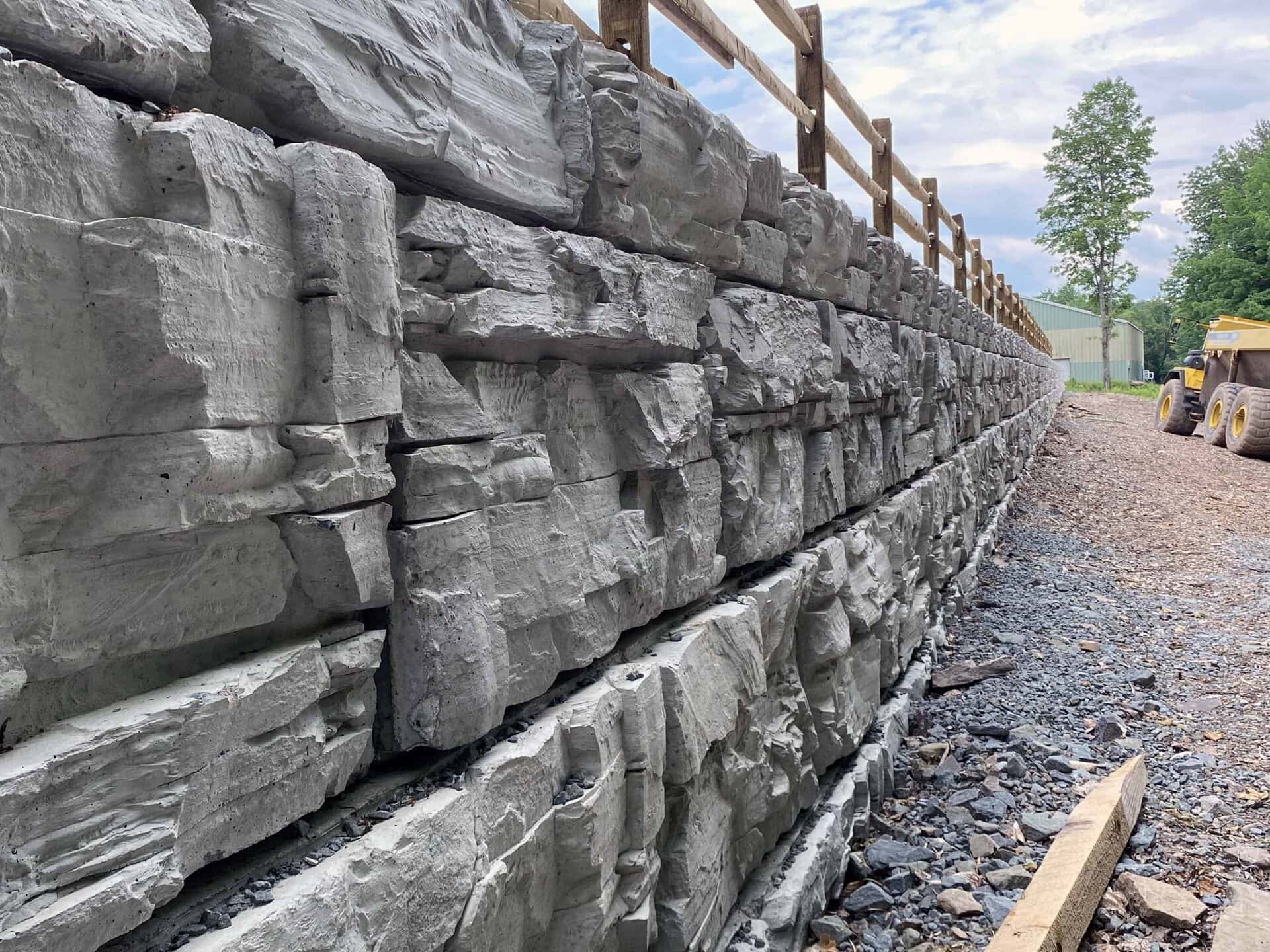 MagnumStone Retaining Walls for Farm Applications