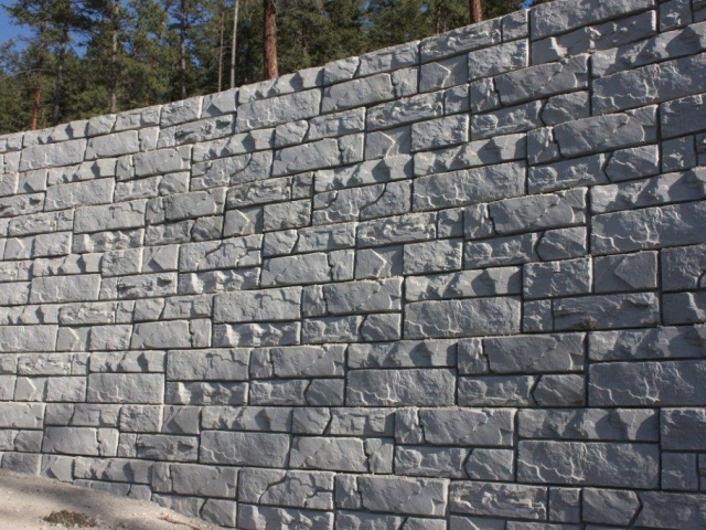 MagnumStone Block Retaining Wall Ledge Face