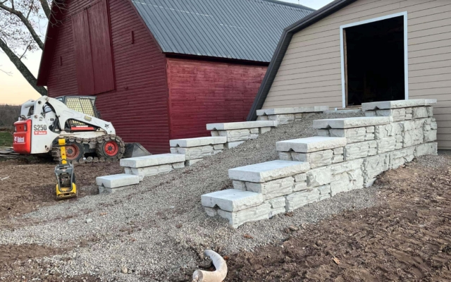 MagnumStone Retaining Walls for Farms