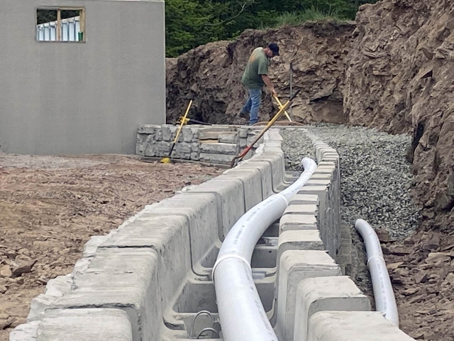 MagnumStone retaining wall blocks offer exceptional drainage.